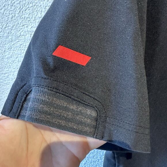 Ferrari Puma Polo Shirt Size XL Men’s 10 Anniversary Partnership Striped Collar - Picture 9 of 12